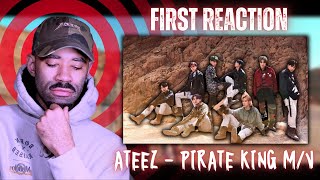 First Ever Reaction to Ateez "Pirate King" M/V (First Reaction)
