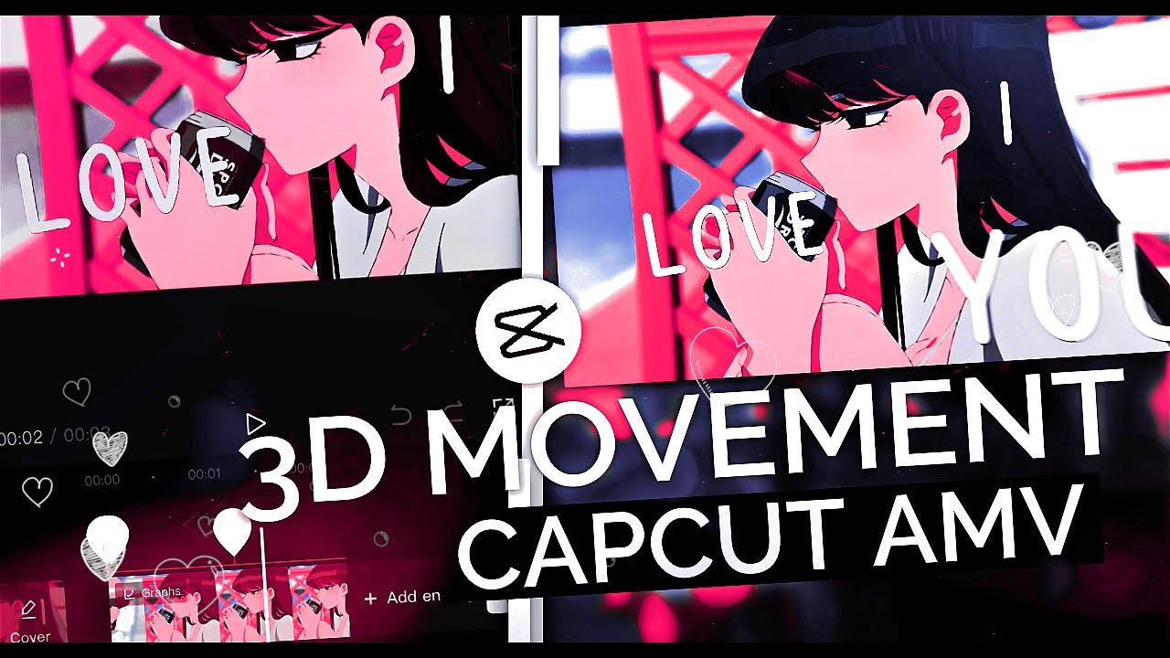 3d Movement Camera Typography Amv Capcut Amv Tutorial Youtube