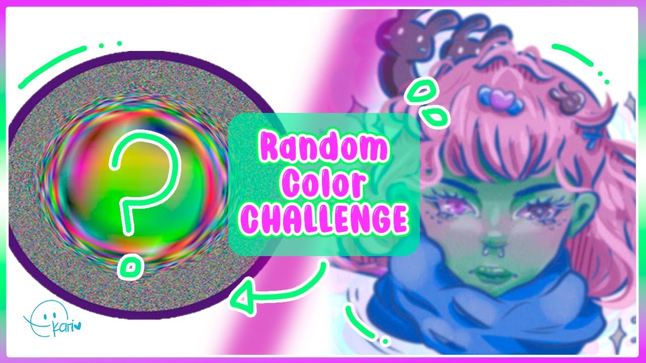Random Color Challenge Filtro Ruido Ibispaint Xёяшу Youtube