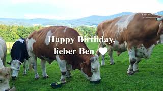 Happy Birthday, lieber Ben! 🥰