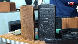 IDEA CORNER: FangTong Leather Bags Handicraft /គំនិតច្នៃបង្កើត:សិប្បកម្មហ្វាងតុង ផលិតកាបូបស្បែក