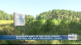 Some neighbors wary of new development proposal in Brunswick County