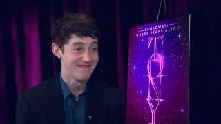 Alex Sharp Discusses "The Curious Incident of the Dog in the Night-Time" With CBS2's Dana Tyler