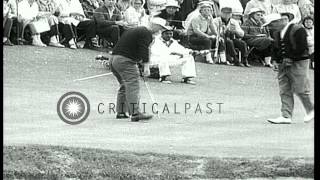 Jack Nicklaus wins the Masters Tournament at Augusta National Golf Club. HD Stock Footage
