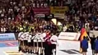 Handball WM 2007 Finale / Nationalhymne