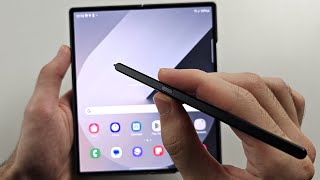 How To Use S Pen on Samsung Galaxy Z Fold 6 [S Pen Fold Edition]