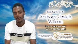 In Loving Memory Of Anthony Josiah Wilson