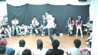 TrueLove Battle Session Vol 2 Freestyle Best 8 阿薰vs Allen move1