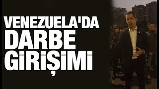 Son dakika haberleri... Venezuela'da Maduro'ya darbe girişimi! Guaido'dan darbe çağrısı