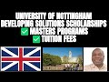 🇬🇧 Apply Now for the Developing Solutions Masters Scholarship at Nottingham, UK! #masters