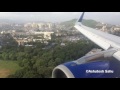 IndiGo Airlines landing in Mumbai 6E614 VT-IAQ (with sharklets)