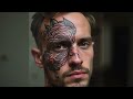 face tattoos for men ideas and design inspiration