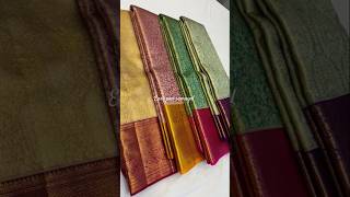 Bridal lovely wedding Kanchipuram pure pattu saree