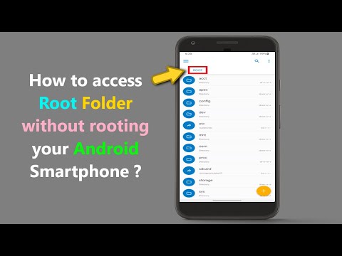 Как получить доступ к корневой папке без рутирования вашего Android-смартфона?