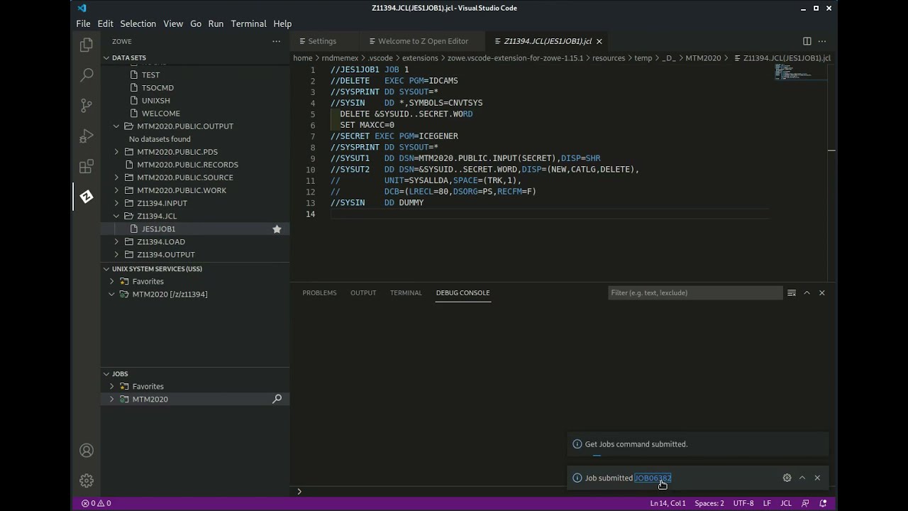 IBM Master The Mainframe 20: JCL Advanced Features On Z/OS - YouTube