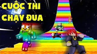 MINI GAME : CUỘC THI CHẠY ĐUA SIÊU CẤP ** NOOB TEAM CHẠY ĐUA SIÊU HÀI HƯỚC TRONG MINECRAFT