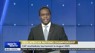 Experts analyze CHAN 2024 draw and postponement of tournament.