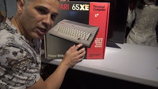 I GOT AN ATARI 65XE COMPUTER