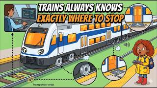 Why does the train driver know exactly where to stop every single time