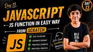 JavaScript Functions Explained in 8 mins 🔥 | #coding #javascript #viral 🚀|Code With Mahesh