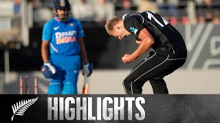 Jamieson Shines On Debut, Jadeja Fightback | FULL HIGHLIGHTS | BLACKCAPS v India - 2nd ODI, 2020