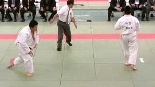 決勝 五将　ベイカー茉秋 VS 浅利慎之介　2013 東京学生柔道優勝大会