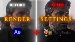 How To Render | After Effects + HandBrake Tutorial