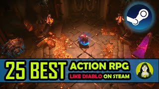 25 Best Action RPG Games like Diablo! | Top down & Isometric ARPG | (Steam sale