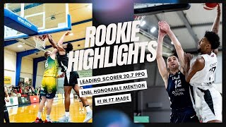 Leading Scorer 20.7 PPG \u0026 Honorable Mention | Rookie ENBL Season Highlights | Seneca Knight