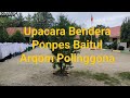 Upacara Bendera di Ponpes Baitul Arqom Polinggona