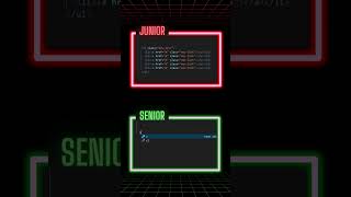 💯🔥Junior vs Senior Developer in HTML Coding!⚡😎 #vscode #coding #shorts #designsynth #webdevelopment