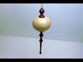 Woodturning Christmas Ornament