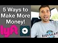 5 Ways To INCREASE Earnings as an Uber/Lyft Driver!