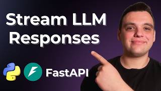 How to Build a Streaming AI API with FastAPI (LLM Response Streaming)