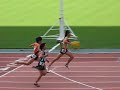 2010ジュニアオリンピック a女子 100m準決勝3組 2010 10 23