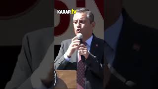 Özgür Özel: Önce sizin iktidarınızı yollayacağız, sonra da Suriyelileri memleketlerine yollayacağız.