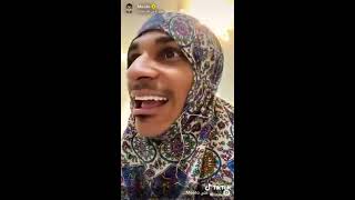 بعض من سنابات ام محمد مع تميم 😥 ليش تميم يخاف من ام محمد 😮 وليش بكى 😭