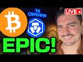 Bitcoin's HUGE Moment (CRO Coin HOLDERS READY!) Cronos ETF and MORE!