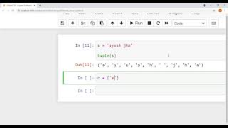 how to convert set and string into tuple