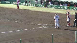 2016年プロ野球合同トライアウト　青松　千葉ロッテマリーンズ関連選手　青松第五打席