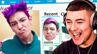 JE CRÉE LE PROFIL DE THANOS SUR ROBLOX ! Squid Game 2 Brookhaven RP !