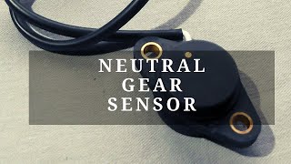 Aprilia Shiver 750: Neutral Gear Sensor