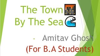 The Town by the sea by Amitav Ghosh in Tamil