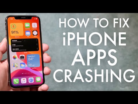 How To FIX IOS Apps Crashing! (iOS 14 / IOS 13) - YouTube