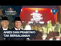 Anies dan Prabowo Akhiri Debat Tanpa Salaman