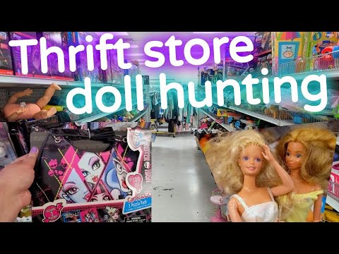 Thrift Store Doll Hunting Youtube
