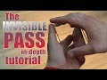 Best card control sleight tutorial revealed Invisible turn over pass / Herrmann pass tutorial