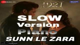 sun le zara |1921| piano tutorial ||slow version piano keyword|| learn piano online ||