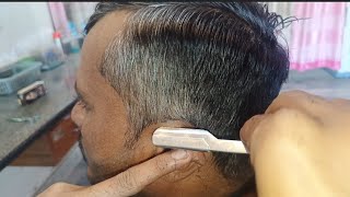 World Youngest ASMR Barbar OLD MAN Super Haircut💈💇‍♀️💈 in Pakistan oo#menshairstyle #barber #bear