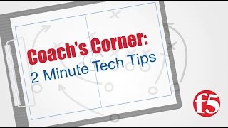 2 Minute Tech Tip: BIG IP Upgrade